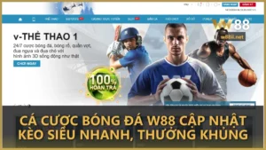 Cá cược bóng đá W88