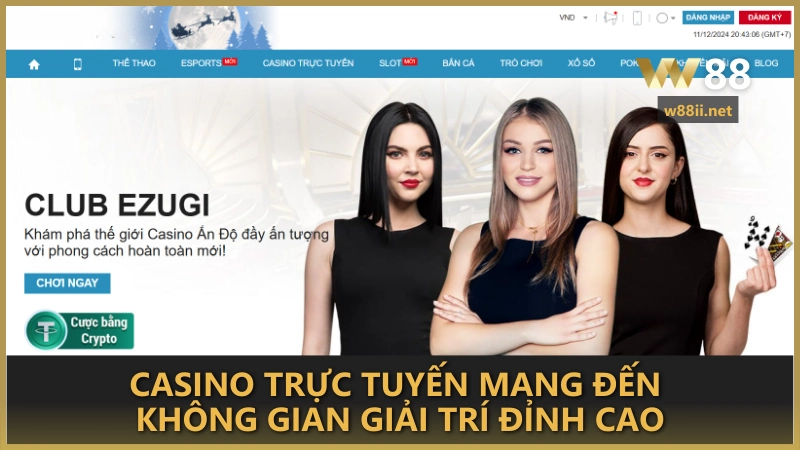 Casino live trực tiếp mang đến không gian giải trí đỉnh cao