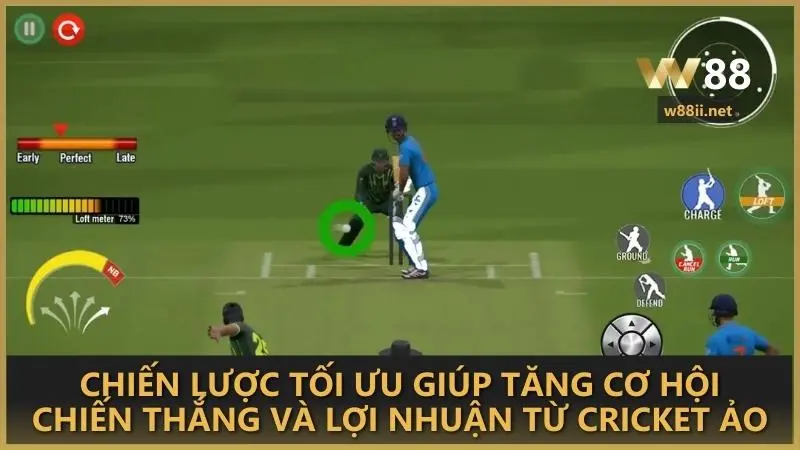 Chiến lược tối ưu giúp tăng cơ hội chiến thắng và lợi nhuận từ cricket ảo