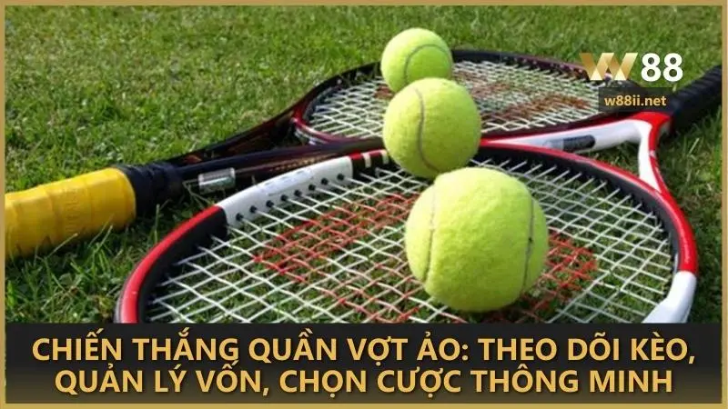 Chiến thắng quần vợt ảo: Theo dõi kèo, quản lý vốn, chọn cược thông minh