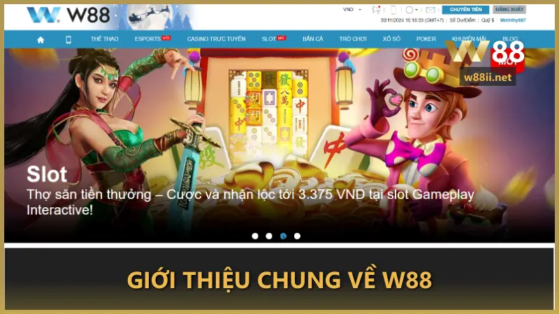 Giới thiệu chung về W88