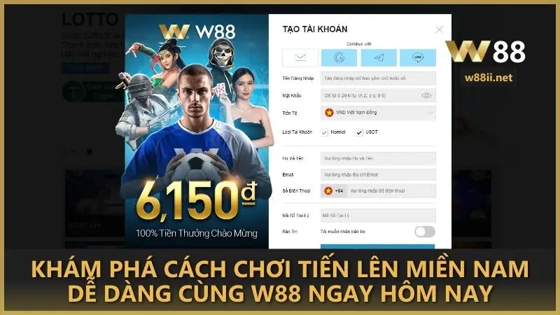 Khám phá cách chơi Tiến Lên Miền Nam dễ dàng cùng W88 ngay hôm nay