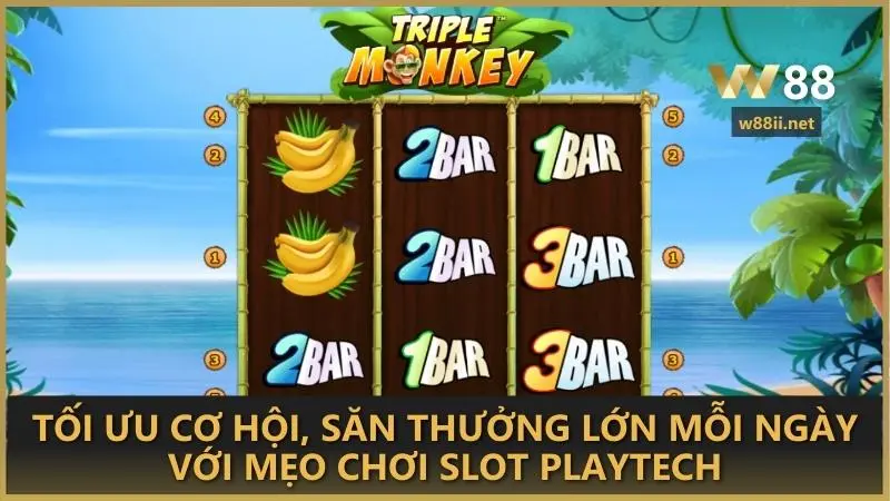 Tối ưu cơ hội, săn thưởng lớn mỗi ngày với mẹo chơi Slot Playtech